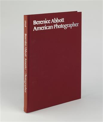 BERENICE ABBOTT. American Photographer.